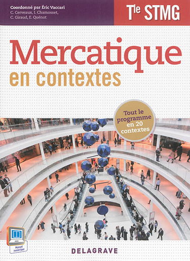 Couverture de Mercatique en contextes, terminale STMG