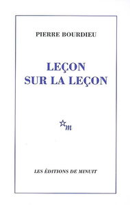 Leçon sur la leçon