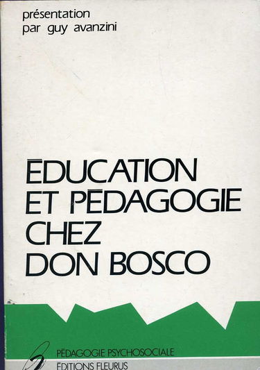 Education et pédagogie chez don Bosco