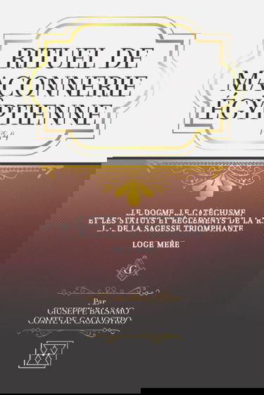 RITUEL DE MAÇONNERIE ÉGYPTIENNE