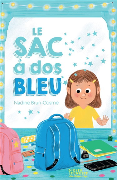 Couverture de Le sac à dos bleu par Nadine Brun-Cosme