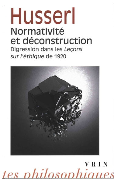 Normativité et déconstruction : digression dans les Leçons sur l'éthique de 1920