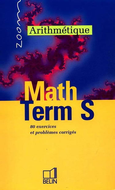 Maths, arithmétique, terminale S