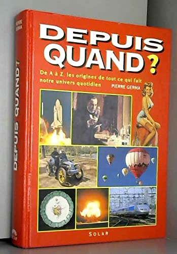 Couverture de Depuis quand ?
