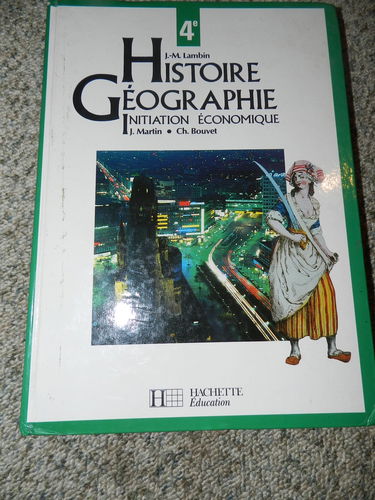 Histoire, géographie, initiation économique : 4e