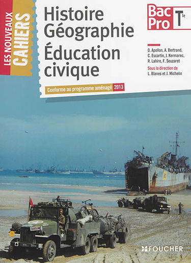 Histoire géographie, éducation civique : bac pro, terminale : conforme au programme aménagé 2013
