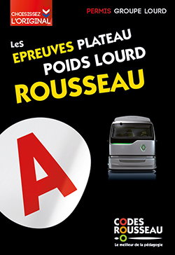 Couverture de Les épreuves plateau poids lourd Rousseau : permis groupe lourd