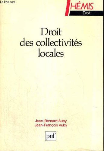 Droit des collectivites locales