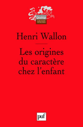Les origines du caractère chez l'enfant : les préludes du sentiment de personnalité