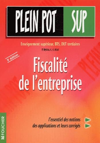 Plein Pot Bac, numéro 32 : Fiscalité de l'entreprise