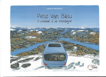 Petit Van Bleu s'installe à la montagne
