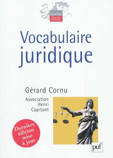 Vocabulaire juridique