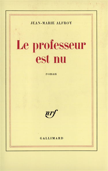 Le Professeur est nu