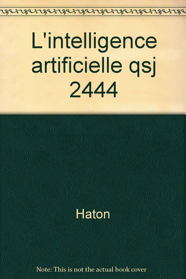 L'Intelligence artificielle