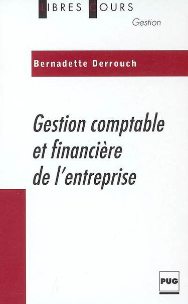 Gestion comptable et financière de l'entreprise