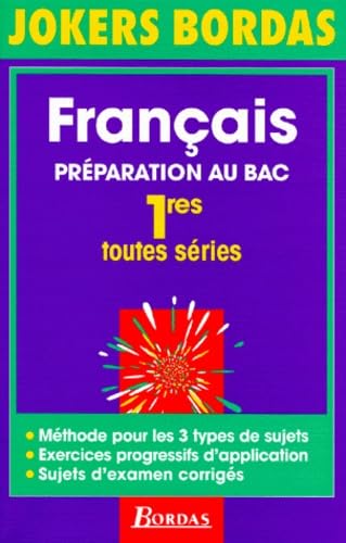 Français 1res toutes sections