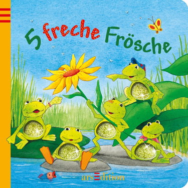 Couverture de 5 freche Frösche