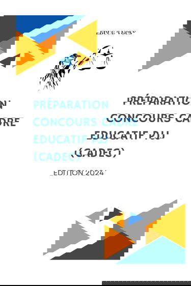 Préparation concours Cadre Educatif PJJ (CADEC)