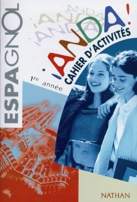 Couverture de Anda, espagnol, 4e LV2 : cahier d'activités