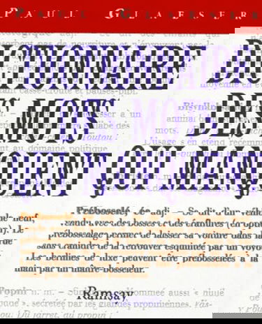 Le dictionnaire des mots qui manquent