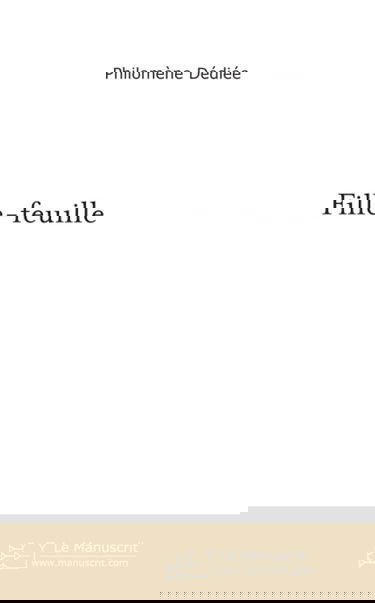 Fille-feuille