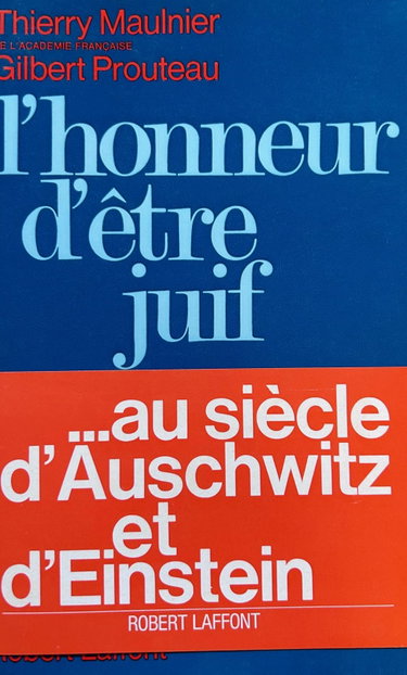 Couverture de HONNEUR D ETRE JUIF