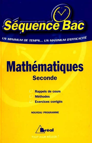 Mathématiques : seconde