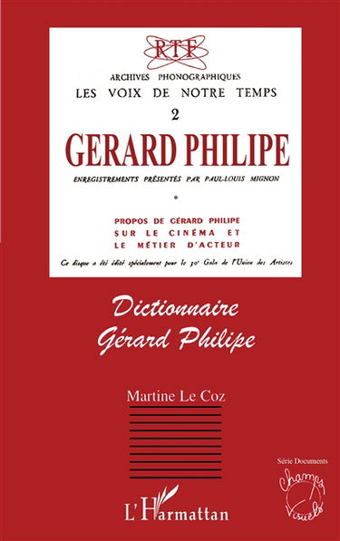 Dictionnaire Gérard Philipe
