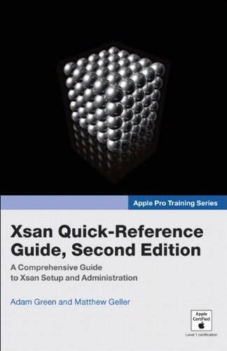 Couverture de Apple Pro Training Series: Xsan Quick-Reference Guide