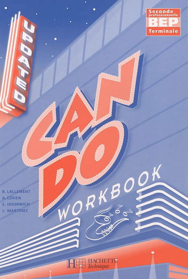 Can do updated BEP, seconde professionnelle, terminale : workbook