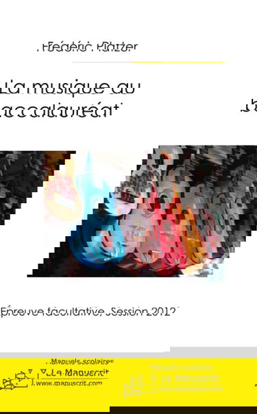 La Musique au baccalauréat-session 2012