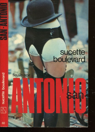 Couverture de Sucette boulevard par San-Antonio