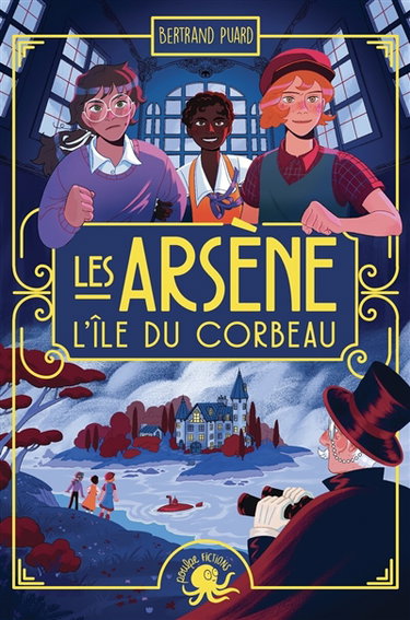 Couverture de Les Arsène. L'île du corbeau