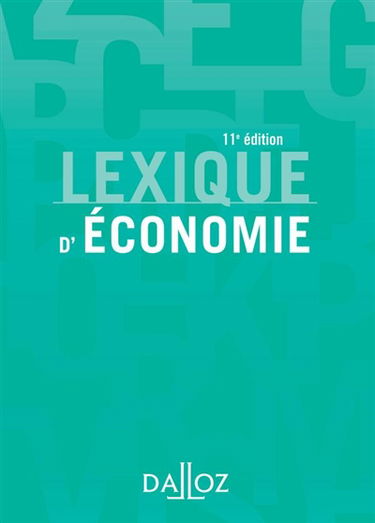 Lexique d'économie