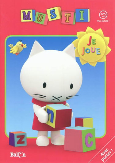 Couverture de Musti, je joue, 4-5 ans : cubes par Ballon