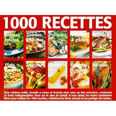 Coffret 1000 recettes