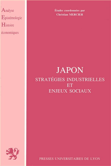 Couverture de Japon : stratégies industrielles et enjeux sociaux