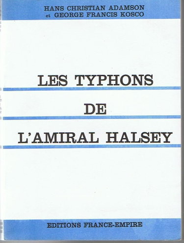Couverture de LES TYPHONS DE L'AMIRAL HALSEY