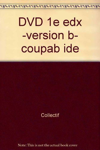 DVD 1E EDX -VERSION B- COUPAB IDE
