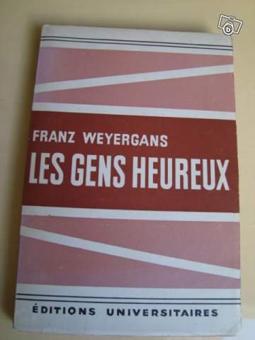 Couverture de LES GENS HEUREUX