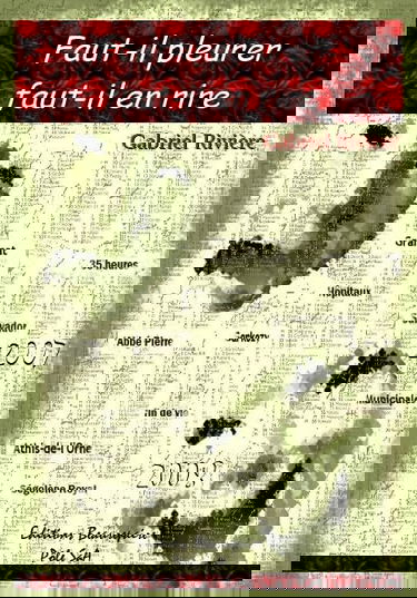 Faut-il pleurer, faut-il en rire