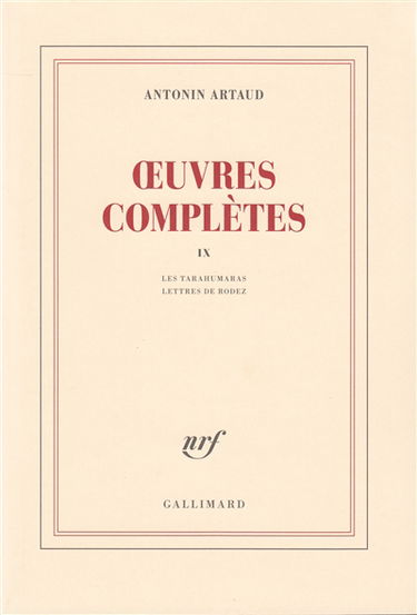 Oeuvres complètes. Vol. 9