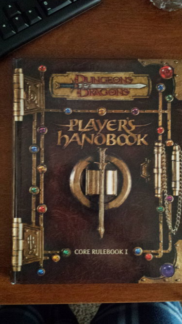 Couverture de Dungeons & Dragons Player's Handbook