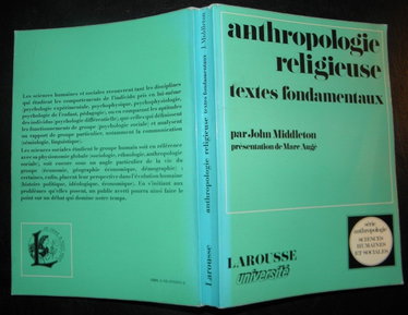Couverture de Anthropologie religieuse : Les dieux et les rites, textes fondamentaux (Sciences humaines et sociales)
