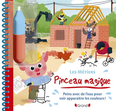 Couverture de Pinceau magique : Les métiers