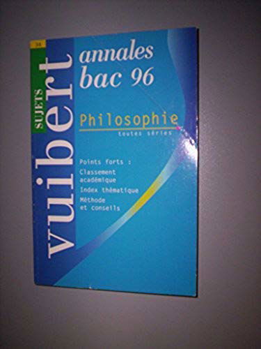 Philosophie. Sujets, Edition 1996