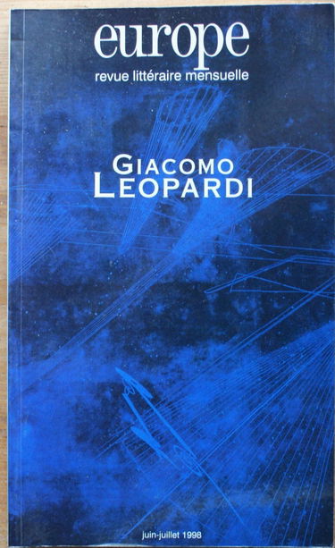 Giacomo Léopardi, numéro 830-831
