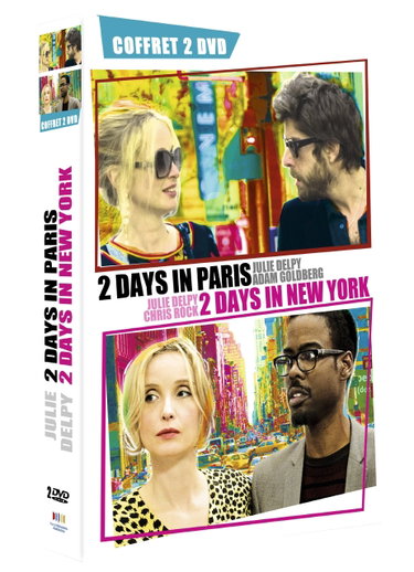 Couverture de 2 days in Paris + 2 days in New York - Coffret 2 DVD