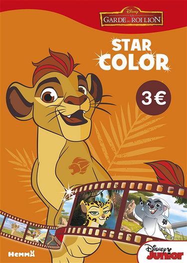 Couverture de La garde du roi lion : star color