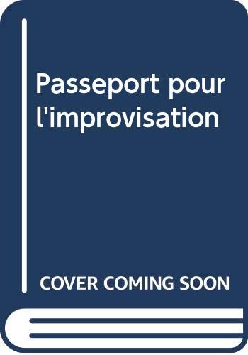 Passeport pour l'improvisation --- guitare